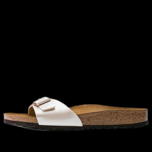 Birkenstock Madrid Narrow Fit Sandals 'Pearl White' (Women's)