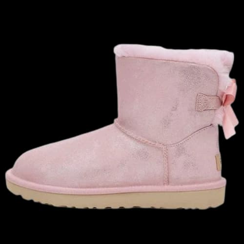 UGG Bow tie Snow Boots 'Pink' (Women's)