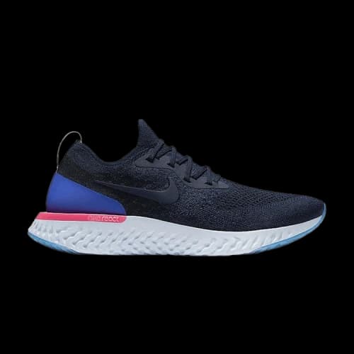 (GS) Nike Epic React Flyknit 'College Navy'