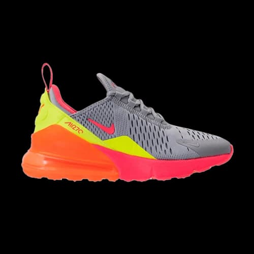 Nike Air Max 270 GS 'Wolf Grey Hot Punch'