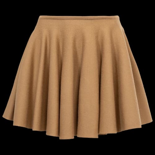 Khaite Ulli Skirt 'Nougat'