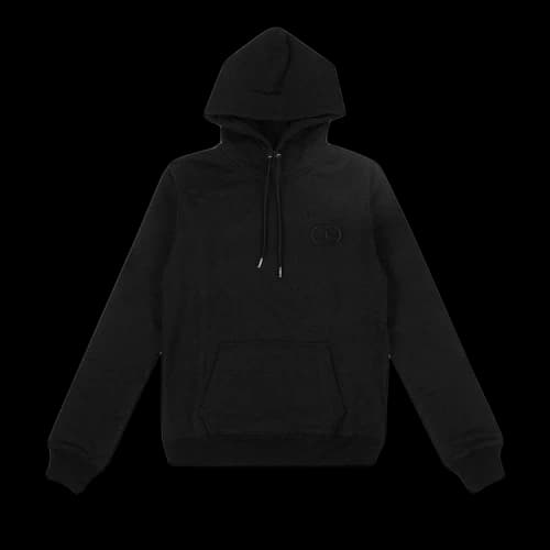 Dior CD Embroidered Hoodie - Core Collection 'Black'