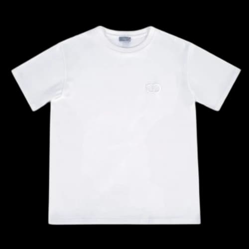 Dior T-Shirt CD Boxy Cut 'White'