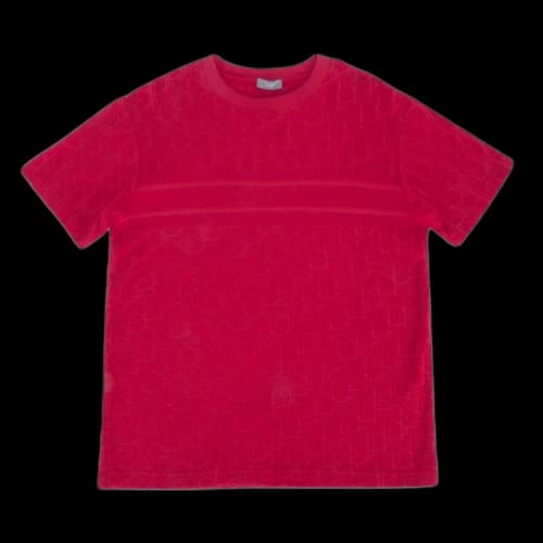 Dior Terry T-Shirt 'Red'