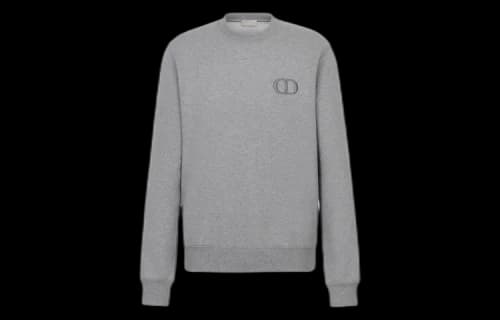 Dior Crewneck CD T-Shirt 'Grey'