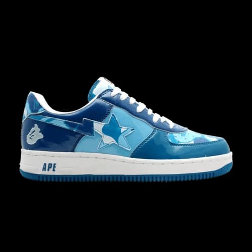 Bapesta FS-001 Low 'Blue Camo'