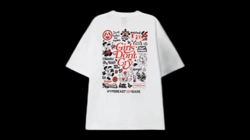 Hypebeast x Verdy 20th Anniversary T-shirt White