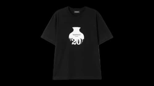 Hypebeast x Fragment 20th Anniversary T-shirt Black