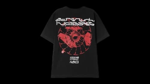 Hypebeast x Acronym 20th Anniversary T-shirt Black