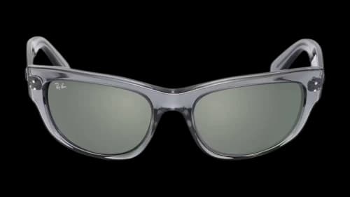 Hypebeast x Ray-Ban 20th Anniversary Mega Balorama Sunglasses Transparent Grey