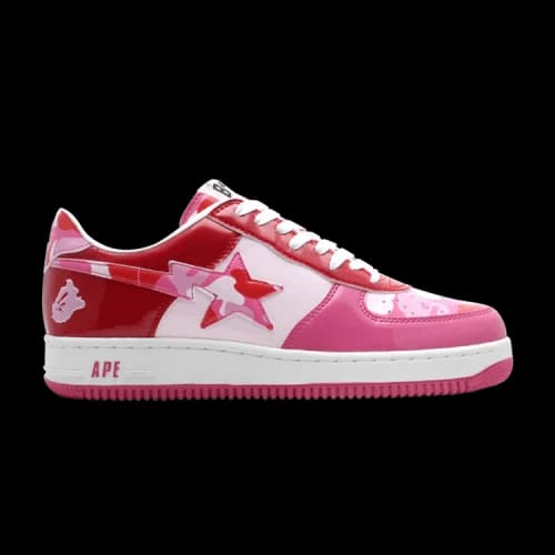 Bapesta FS-001 Low 'Pink Camo'