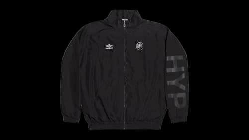 Hypebeast x Umbro 20th Anniversary Spellout Track Jacket Black