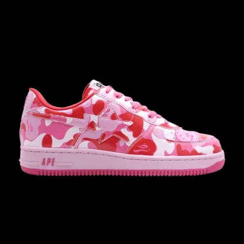 Bapesta FS-001 Low 'Pink Camo'