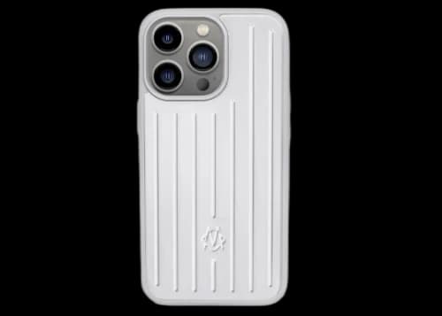 Rimowa iPhone 13 Pro Aluminium Cover Silver