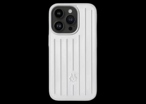 Rimowa iPhone 14 Pro Aluminium Cover Silver