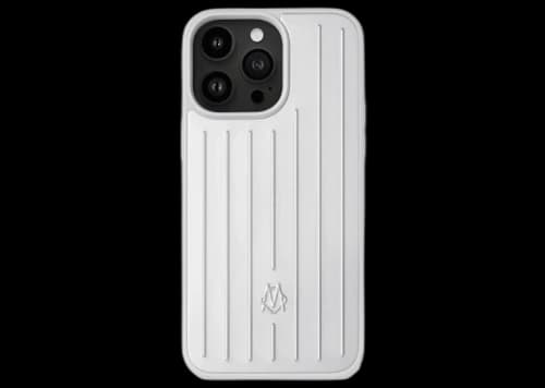Rimowa iPhone 14 Pro Max Aluminium Cover Silver