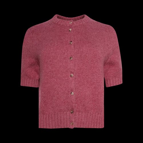 Khaite Nora Cardigan 'Amaranth'