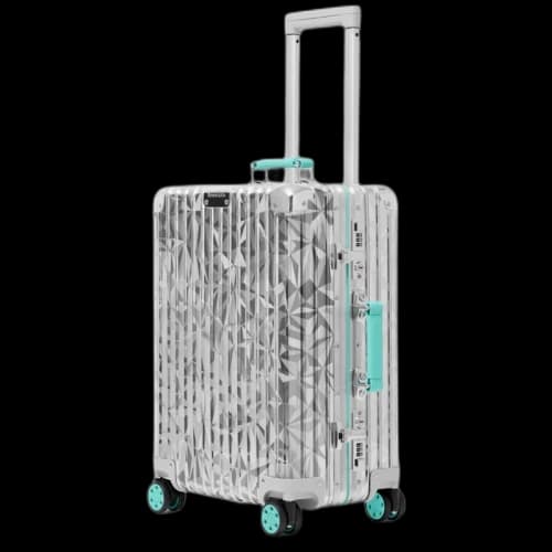 Rimowa x Tiffany & Co. Rock Cut Cabin Silver