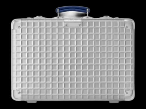 Rimowa Classic Aluminium Grid Hand-Carry 1969 LE Case Silver