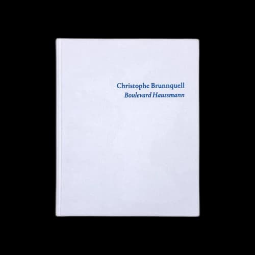 Books Boulevard Haussmann by Christophe Brunnquell (First Edition)