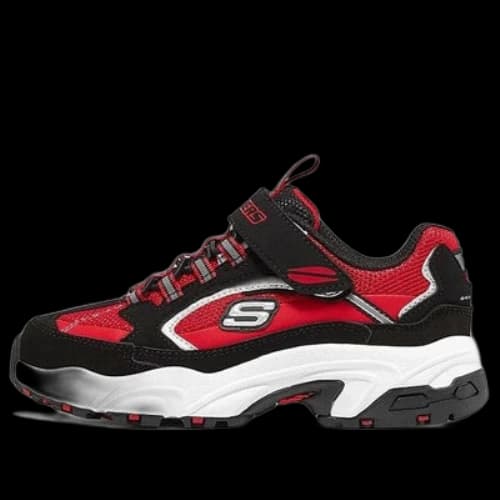 (GS) Skechers Stamina 'Black Red'