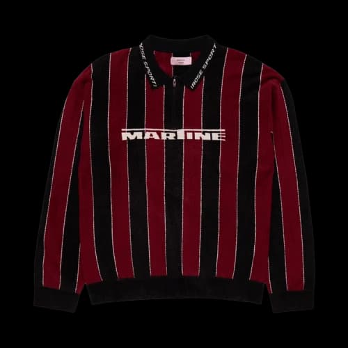 Martine Rose Sporty Logo Polo 'Red'