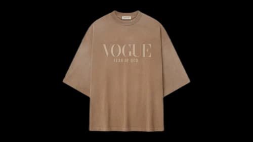 Fear of God Essentials Vogue Fear of God Neighborhood Tee Dune Pearl