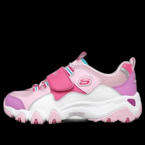 (GS) Skechers D'Lites 2.0 'Purple Pink White'