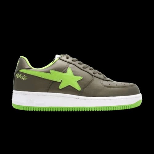 U.N.K.L.E. x Bapesta FS-001 Low 'Charcoal Green'