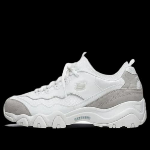 Skechers D'Lites 2.0 'White Gray'