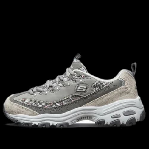 Skechers D'Lites 'Grey Beige' (Women's)