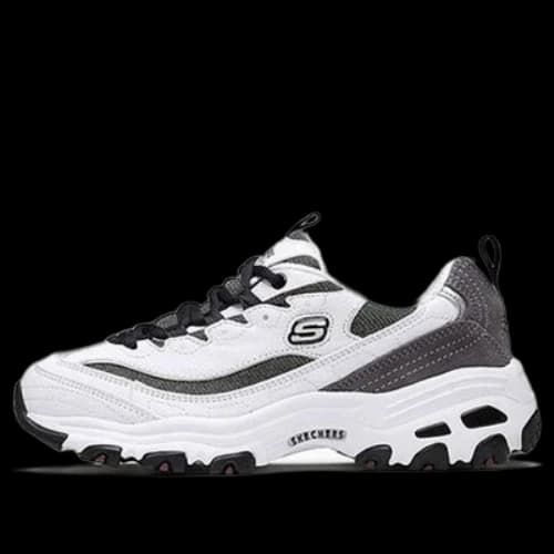 Skechers D'lites Silver/Grey (Women's)