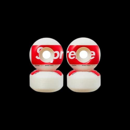 Supreme x Spitfire Shop Wheels (Set Of 4) 'White'