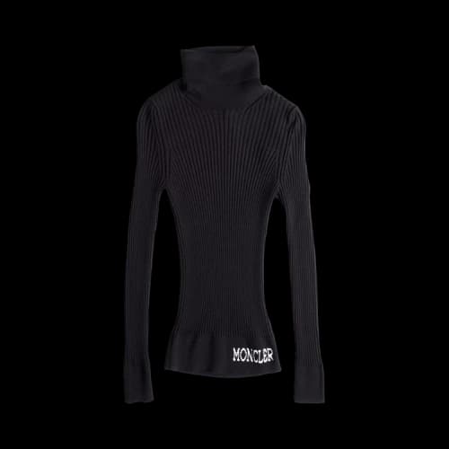 Moncler Long-Sleeve Turtle Neck 'Black'