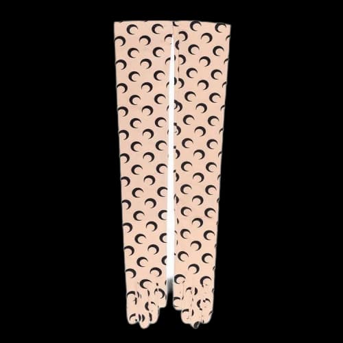 Marine Serre Moon Long Gloves 'Tan'