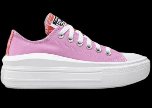 Converse Chuck Taylor All Star Move Platform Low Tropical Florals Beyond Pink (Women's)
