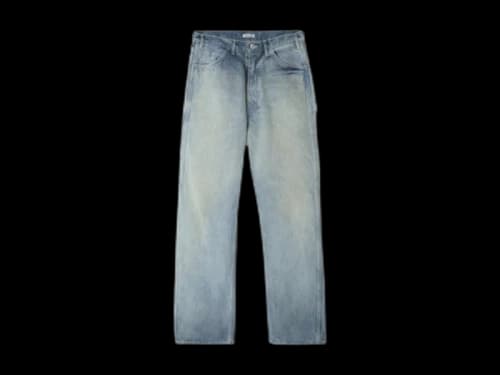 Auralee Hard Twist Denim 5P Pants Indigo