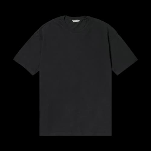 Auralee Seamless Crewneck Tee 'Black'