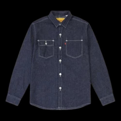 To Be Defined Levis Casual lapel Denim Shirt Denim