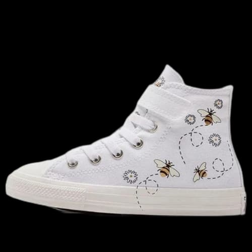 Converse Chuck Taylor All Star 1V Canvas Shoes K White/Black