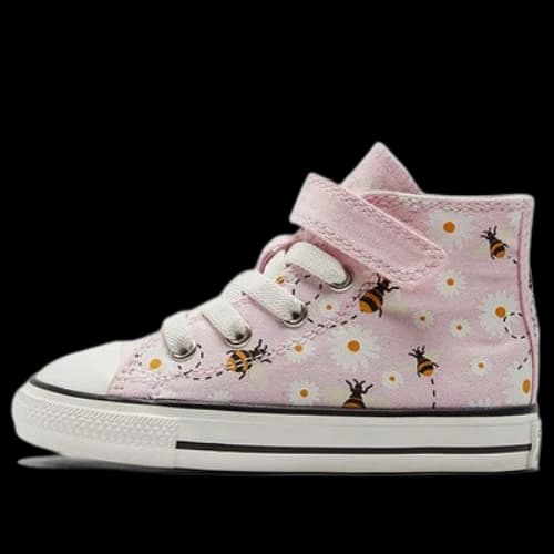 (TD) Converse Chuck Taylor All Star 1V Canvas Shoes Pink