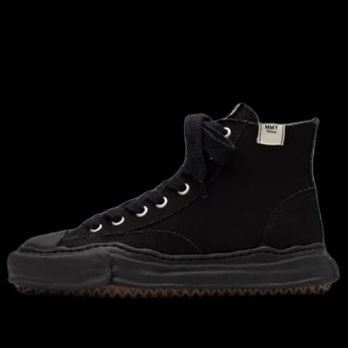 Maison MIHARA YASUHIRO PETERSON OG Sole Canvas High-top Sneaker 'Black'