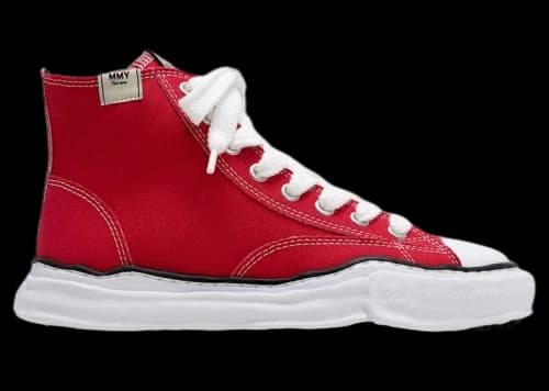 Maison Mihara Yasuhiro Peterson OG Sole Canvas High Red