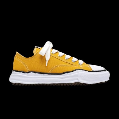 Maison Mihara Yasuhiro Peterson OG Sole Canvas Low Yellow