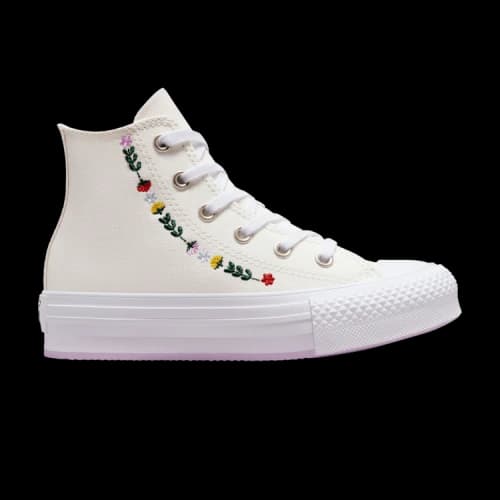 Converse Chuck Taylor All Star EVA Lift Platform High PS 'Floral Embroidery'