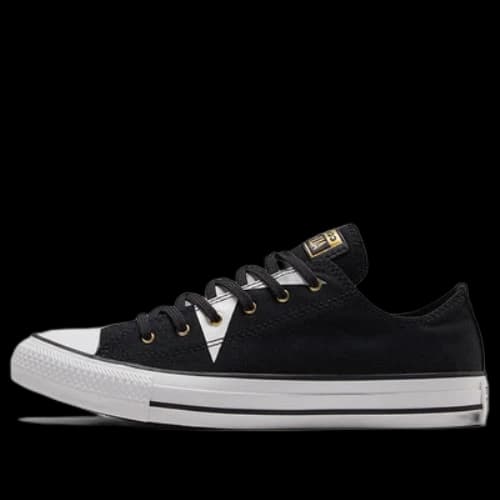 Converse Chuck Taylor All Star Sneakers Black/White/Gold