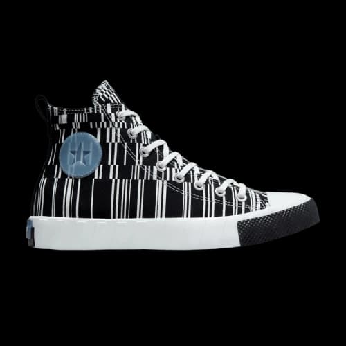 Converse UNT1TL3D High 'Translucent Barcode - Black Indigo Oxide'