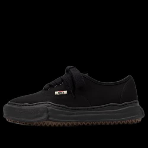 Maison MIHARA YASUHIRO BAKER OG Sole Canvas Low-top Sneaker 'Black'