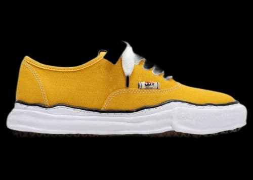 Maison Mihara Yasuhiro Baker OG Sole Cavas Low Yellow