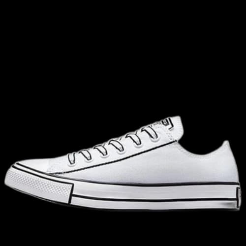Converse Chuck Taylor All Star Outline Sketch OX 'White Black' (Women's)